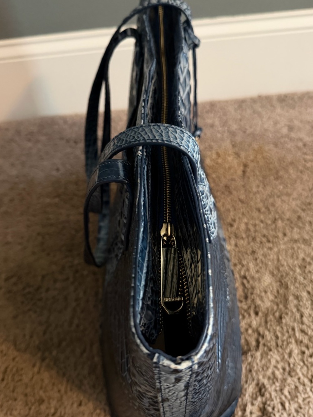 Like NEW Brahmin Melbourne Misha XL Tote - Picture 7 of 10
